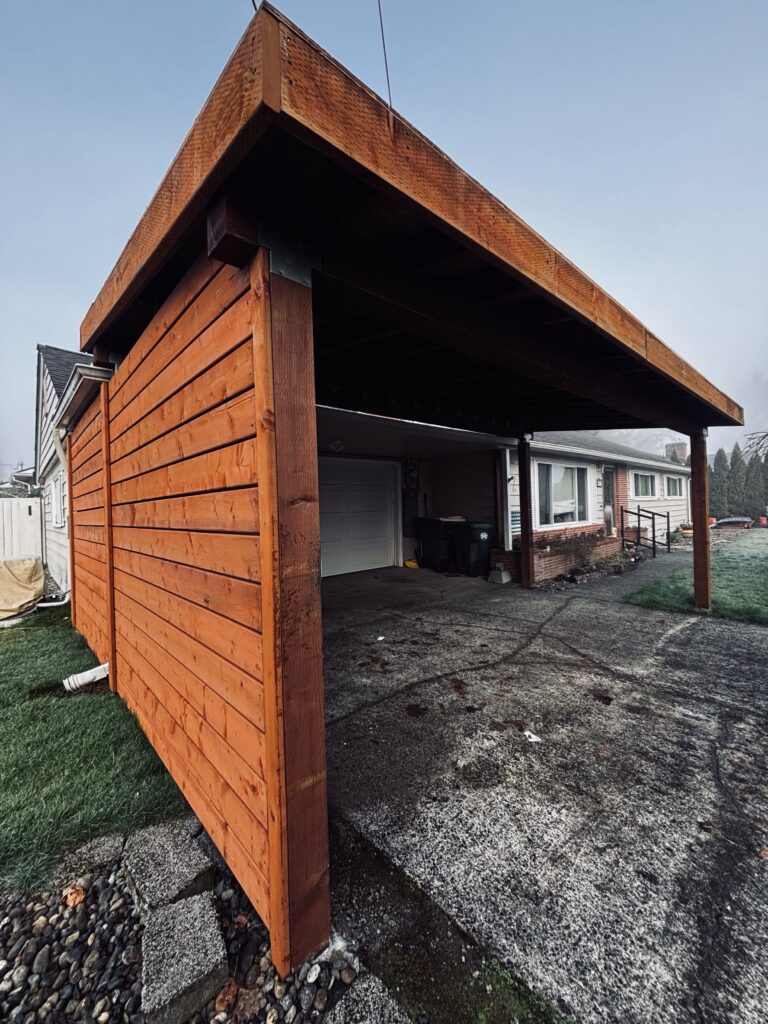 Front Yard Patio-Cover - Timbermen Fencing & Decking